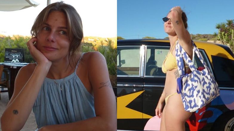 Marta Wierzbicka w bikini na wakacjach