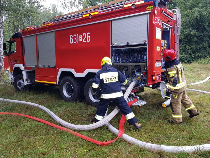Myszków: Pijany chciał zrobić sobie frytki. Zasnął
