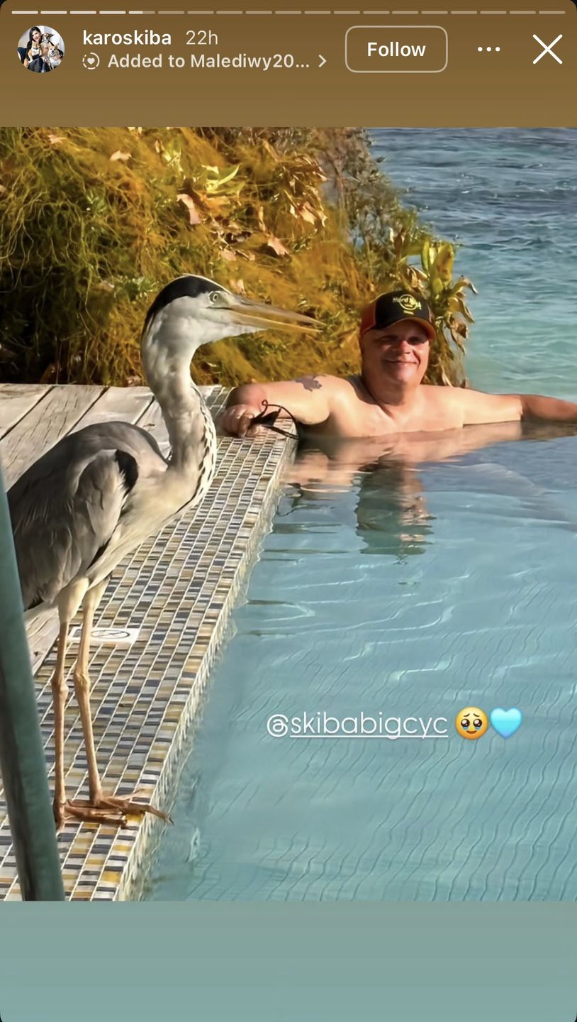 Krzysztof Skiba na Malediwach