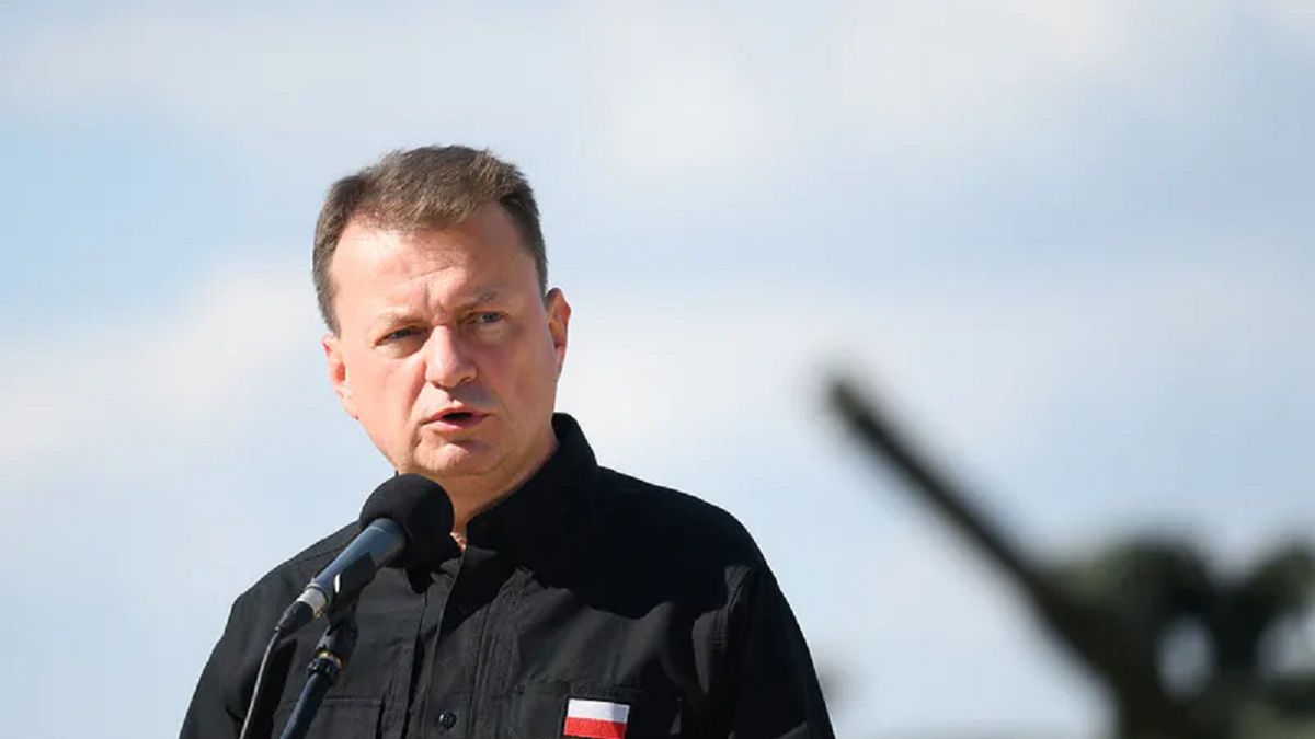 Minister Mariusz Błaszczak