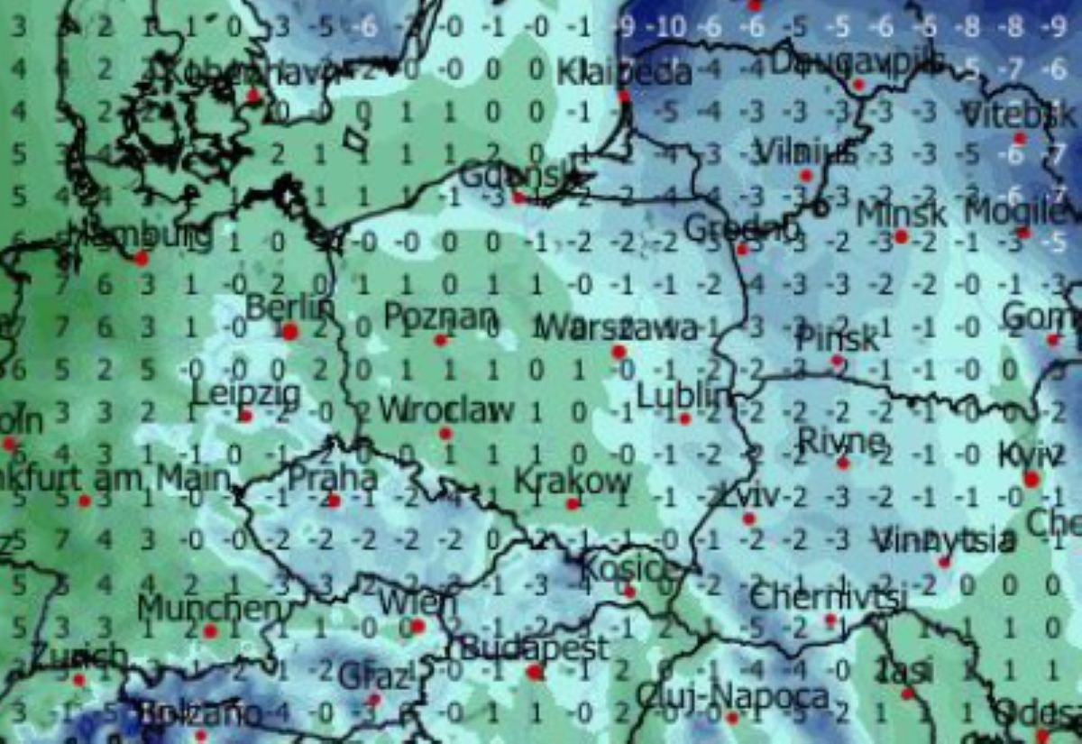 Ochłodzenie z północy. Śliskie drogi i opady śniegu