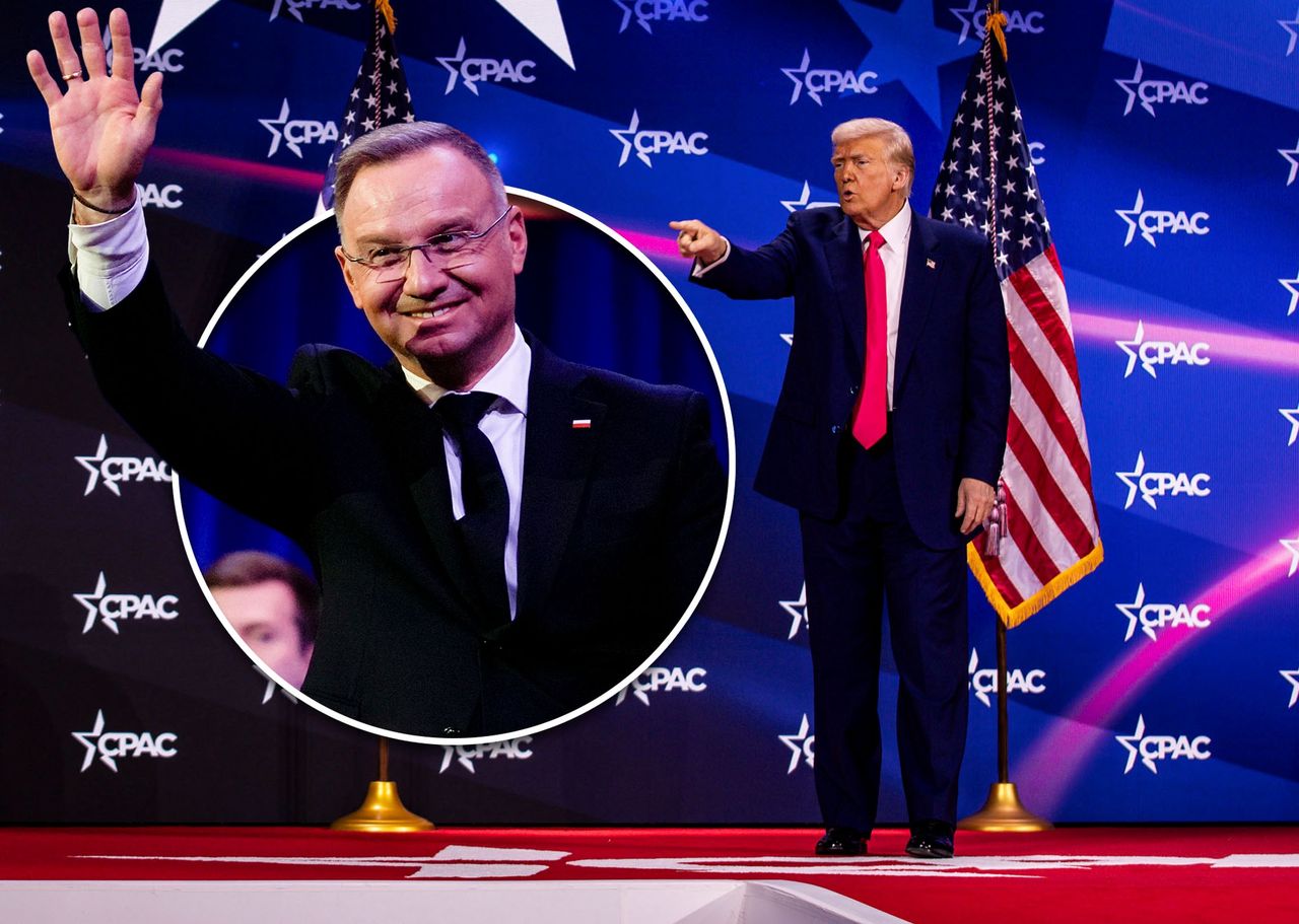 Andrzej Duda spotkał się z Donaldem Trumpem podczas CPAC