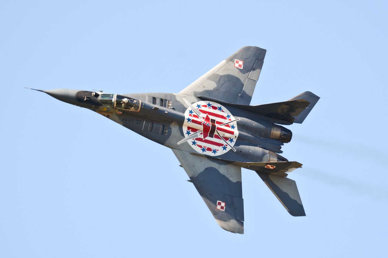 Polskie myśliwce MiG-29 dla Ukrainy. Wiadomo, ile maszyn przekazaliśmy