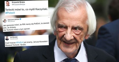 Terlecki sugeruje polexit. Komentarze są bezlitosne: "banda świrów", "zdrada"