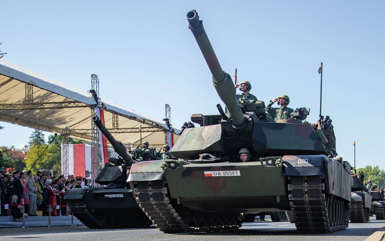Abramsy M1A1 w komplecie. Do Polski dotarła ostatnia transza