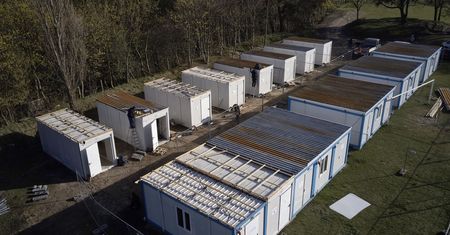 Koronawirus w Polsce. Kontener do kwarantanny. Tak mają izolować się bezdomni 