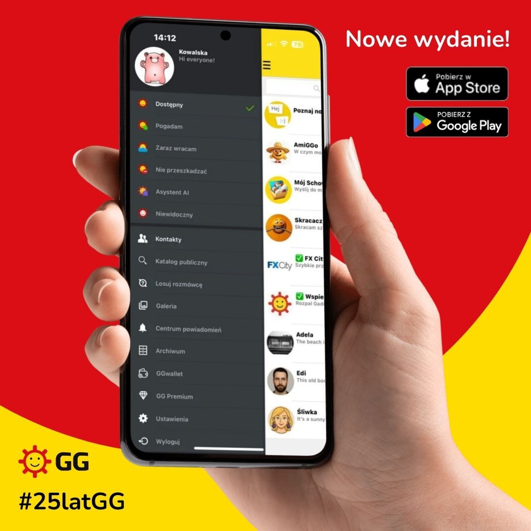 Nowy wygląd Gadu-Gadu