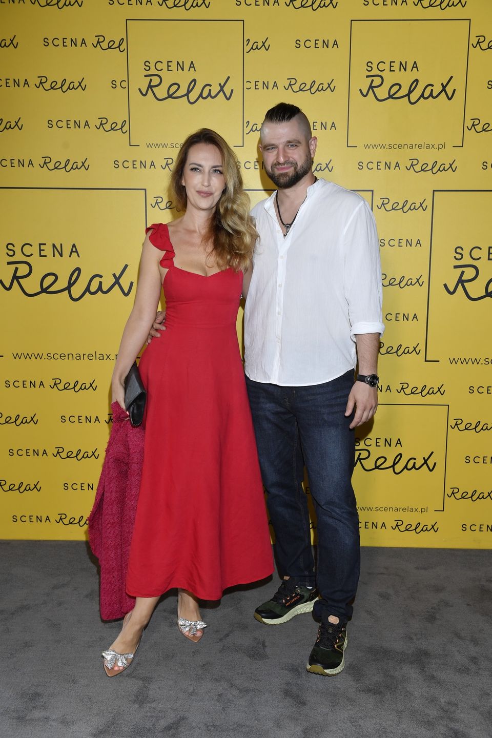 Magdalena Waligórska z meżem Mateuszem Lisieckim