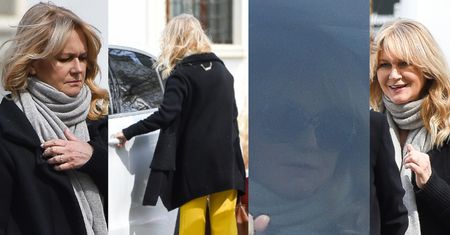 Potargana przez wiatr Grażyna Torbicka wsiada do Alfy Romeo za 250 tysięcy (ZDJĘCIA)