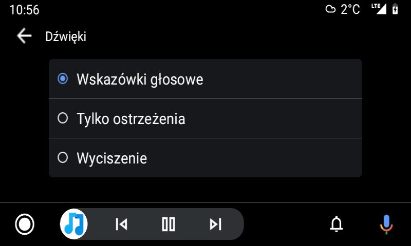 Są i ustawienia dźwięków. Jak akurat dźwięk działa, to faktycznie zgodnie z tymi opcjami, fot. Oskar Ziomek.