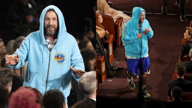 Oscary 2025. Adam Sandler pojawił się W DRESIE