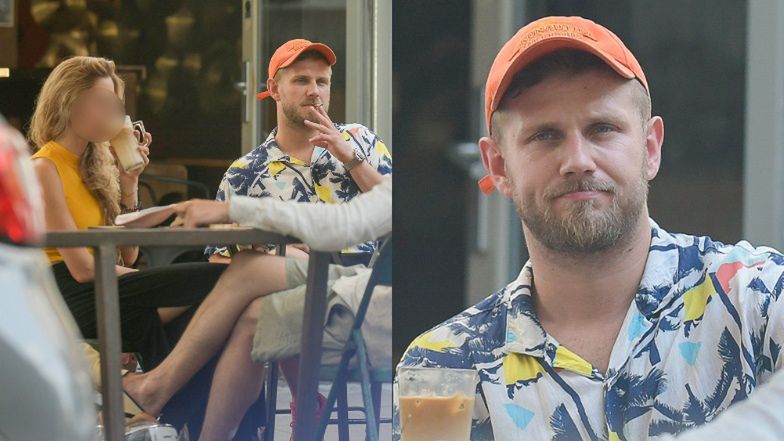 Antek Królikowski spędza czas na mieście z Izabelą