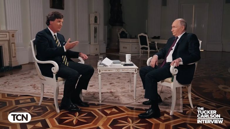Wywiad z Putinem. Prezydent Rosji kilka razy wracał do wątku Polski
