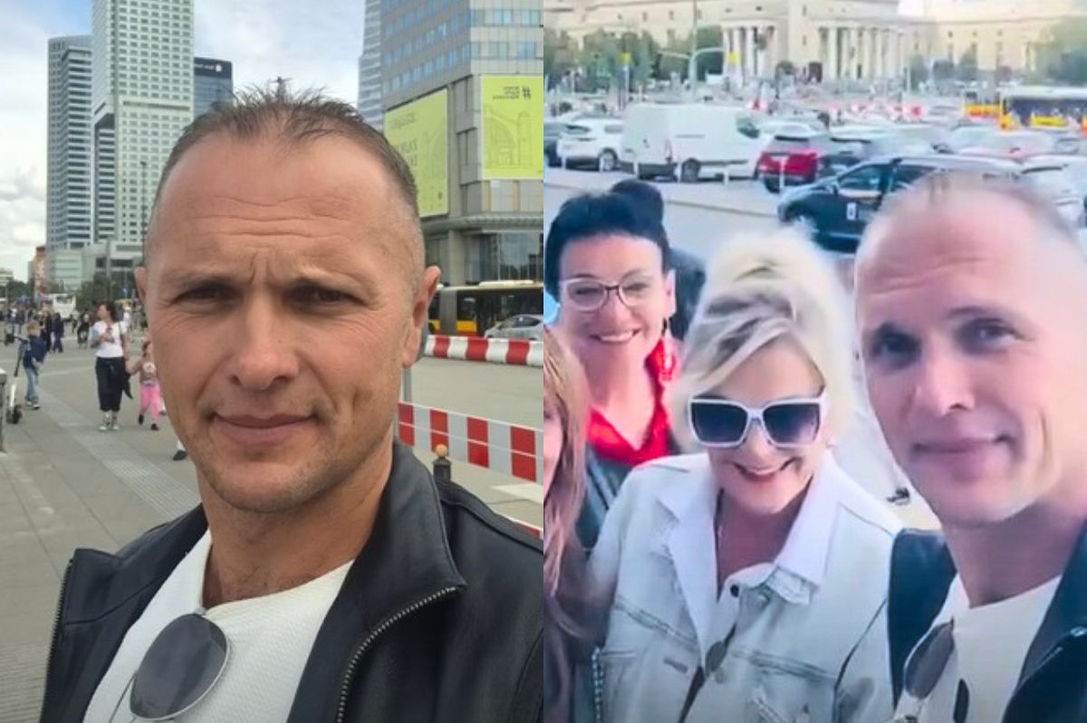 Waldemar z "Rolnika" bez Doroty podbija Warszawę. Wokół wianuszek koleżanek