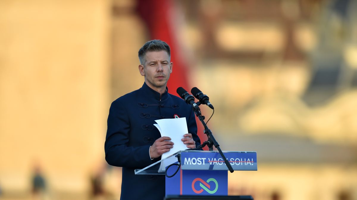 Lider partii opozycyjnej TISZA, Peter Magyar, opisał niedzielny 