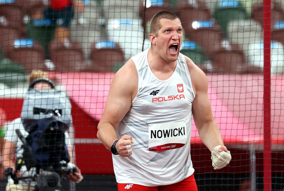 Wojciech Nowicki zdobył złoty medal w rzucie młotem na igrzyskach w Tokio 2020 