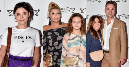 Gwiazdy brylują na premierze w teatrze: Beata Tadla z mężem, Katarzyna Skrzynecka z całą rodziną, Adriana Kalska i inni (ZDJĘCIA)
