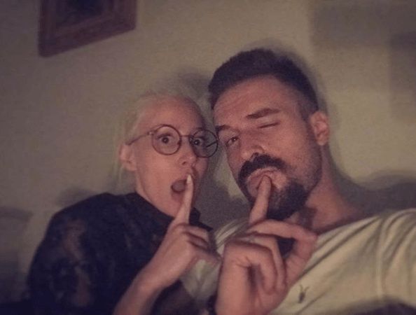 Katarzyna Warnke i Piotr Stramowski