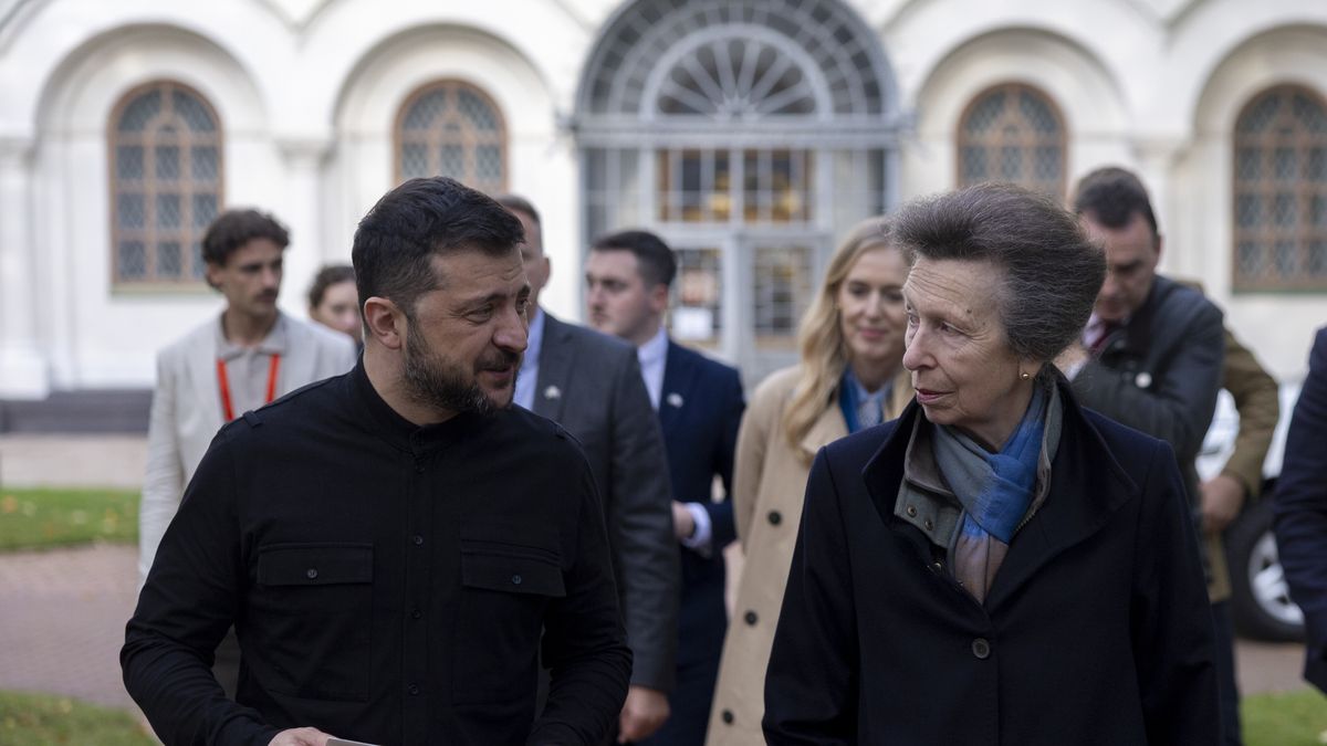 Księżniczka Anna, Wołodymyr Zełenski