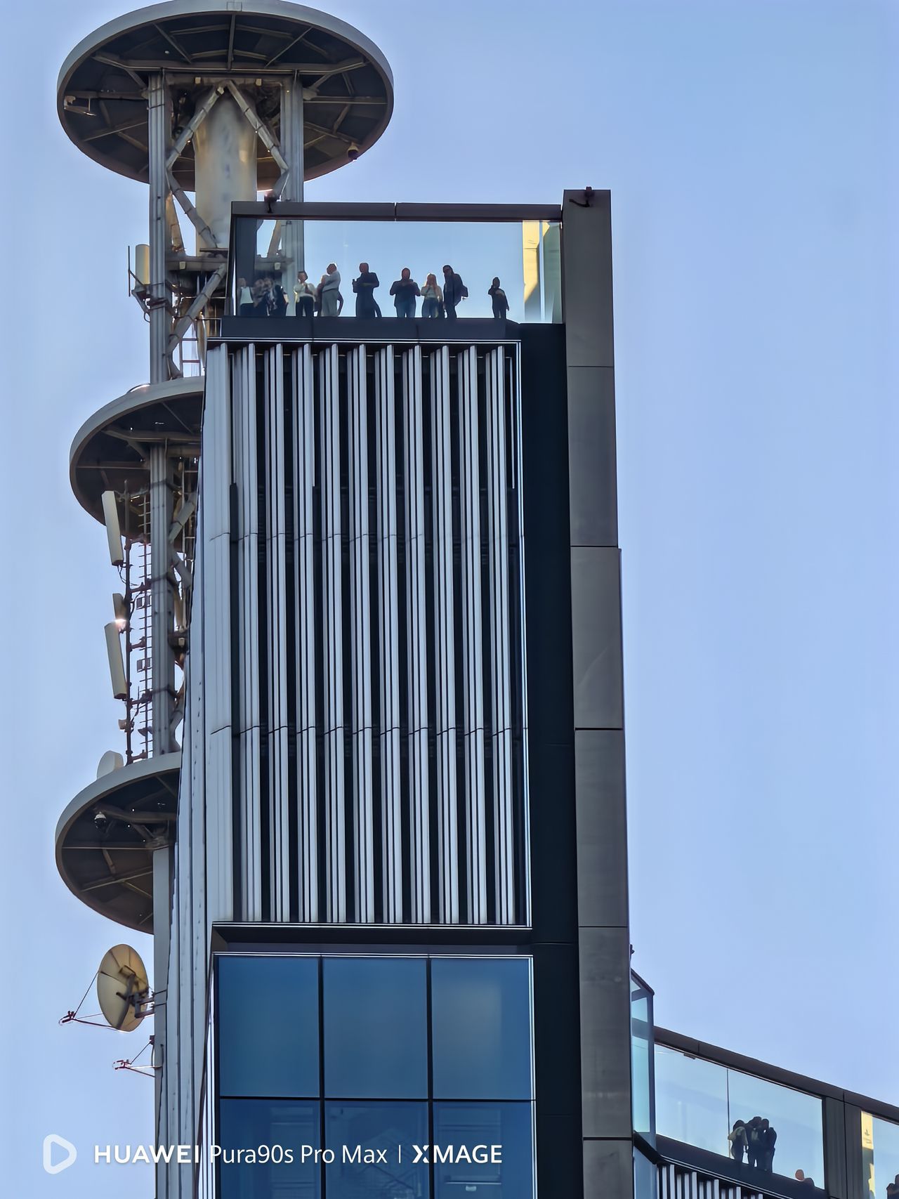 Taras na szczycie Varso Tower