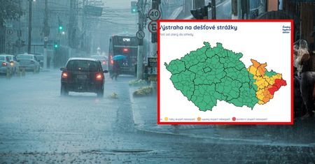 Nadejdzie z Czech. Pilny komunikat CHMI