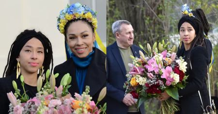 Omenaa Mensah zabrała córkę na kolację do ambasadora! (ZDJĘCIA)