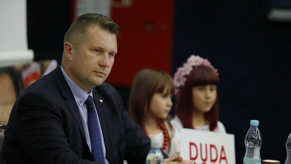 Szef MEN Przemysław Czarnek w Lubartowie