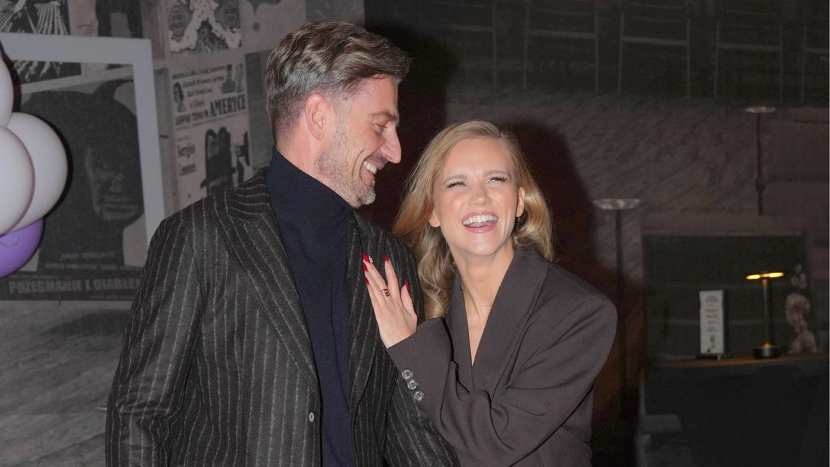 Marcin Rogacewicz i Agnieszka Kaczorowska