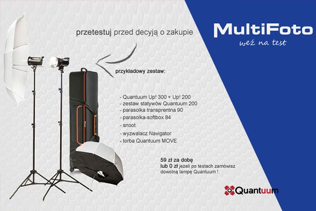 Quantuum i Multifoto otwierają wypożyczalnię sprzętu studyjnego