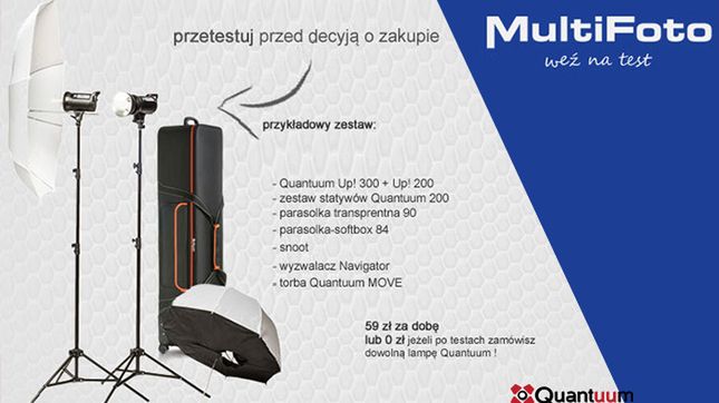 Quantuum i Multifoto otwierają wypożyczalnię sprzętu studyjnego 1