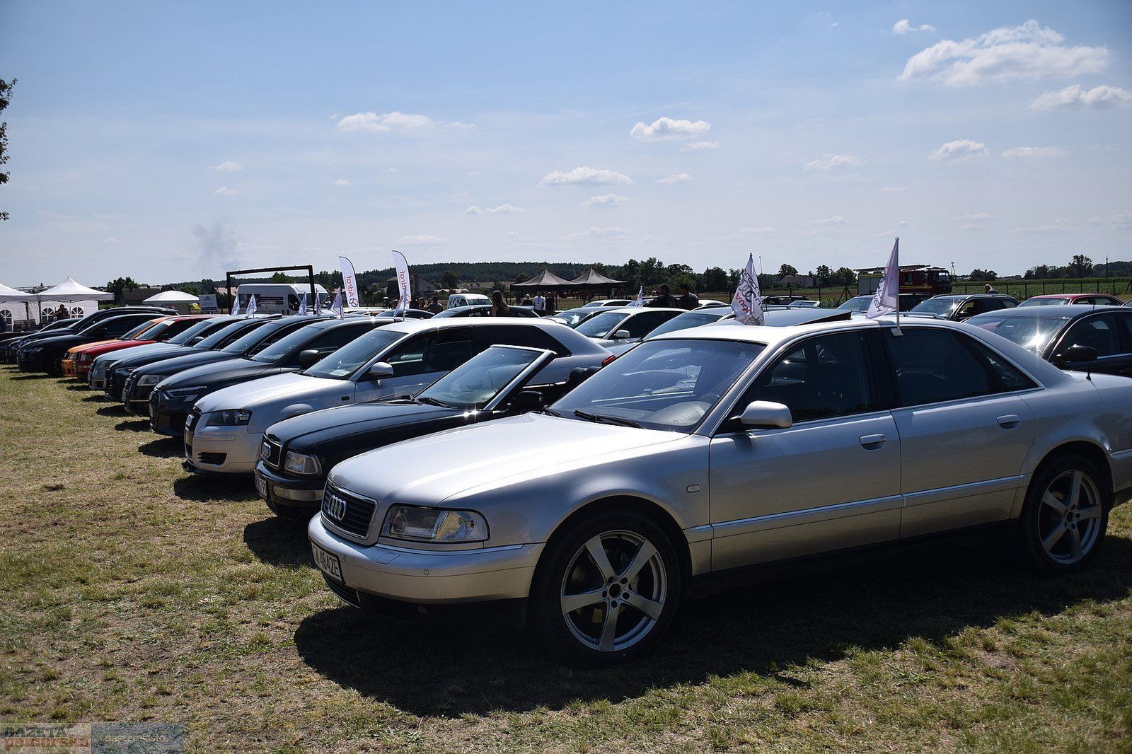 Kujawsko-Pomorski zlot Audi 2024 w Witowie, gmina Bytoń