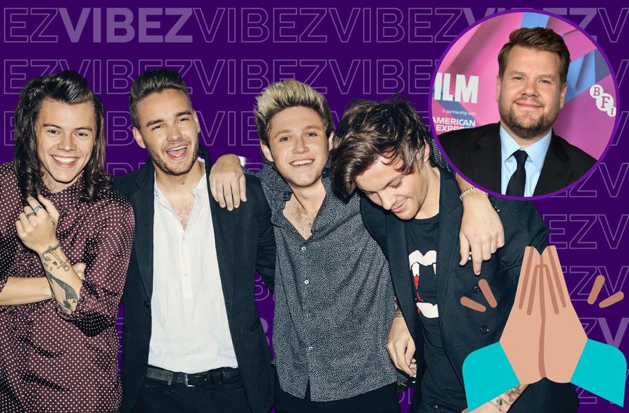 Fani spodziewają się reunion One Direction w ostatnim odcinku "The Late Late Show With James Corden"