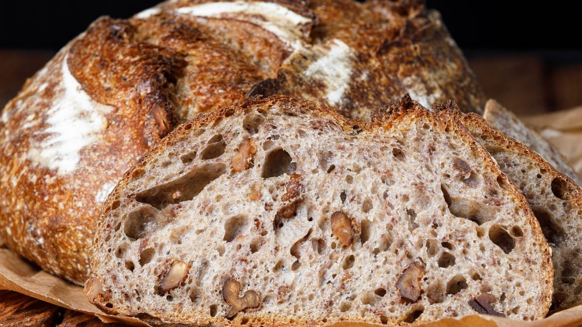 Prosty chleb, na swojskie śniadanie