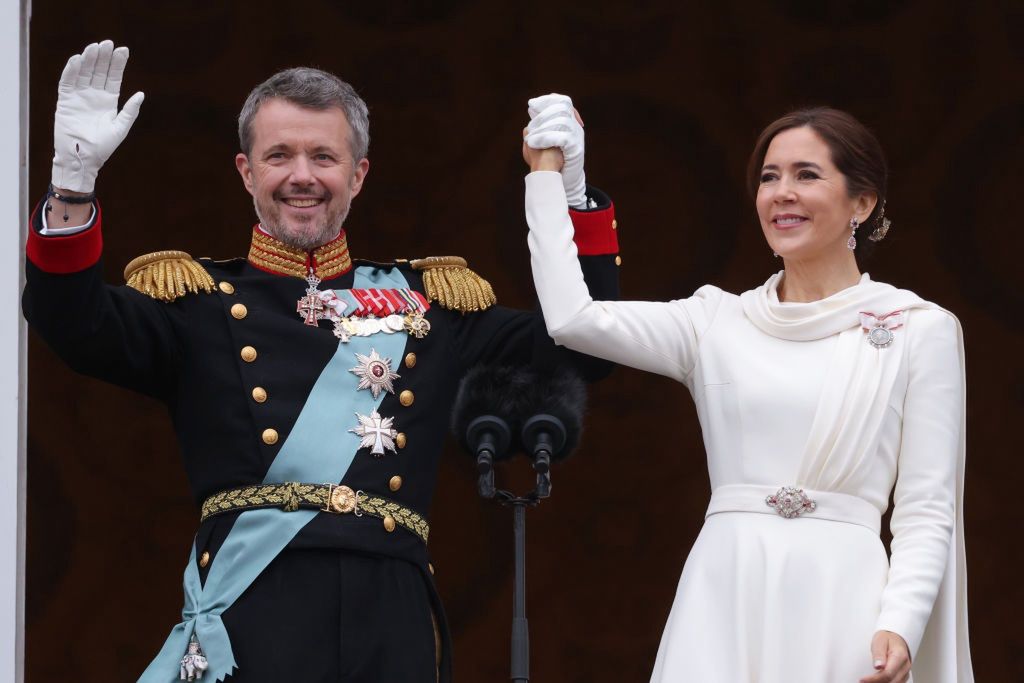 Król Fryderyk i królowa Maria