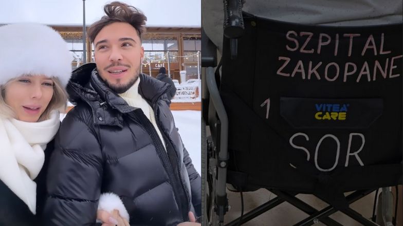 Leon Myszkowski trafił na SOR. Jego ukochana żali się na szpitalną obsługę