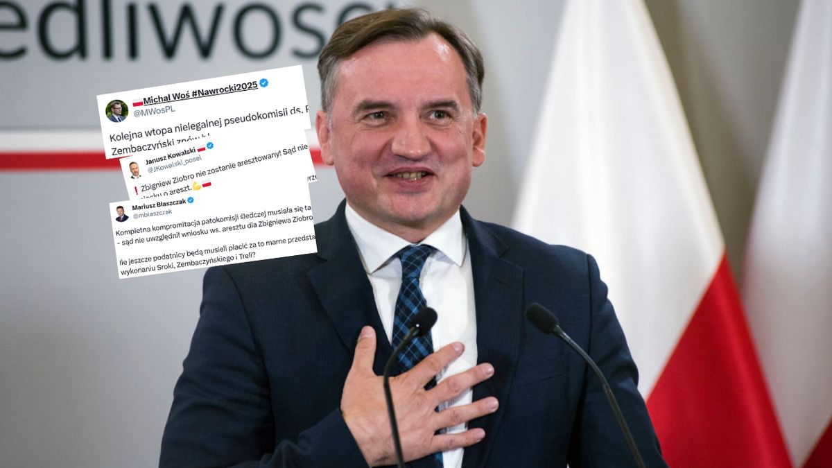 Komentarze po decyzji sądu ws. aresztu dla Zbigniewa Ziobry