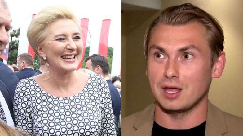 Styl Agaty Dudy chwalił Christian Paul - kim jest?