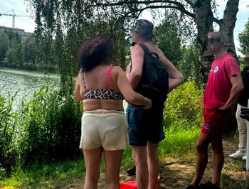 Pijany mężczyzna na rowerku wodnym. Wezwano WOPR i policję
