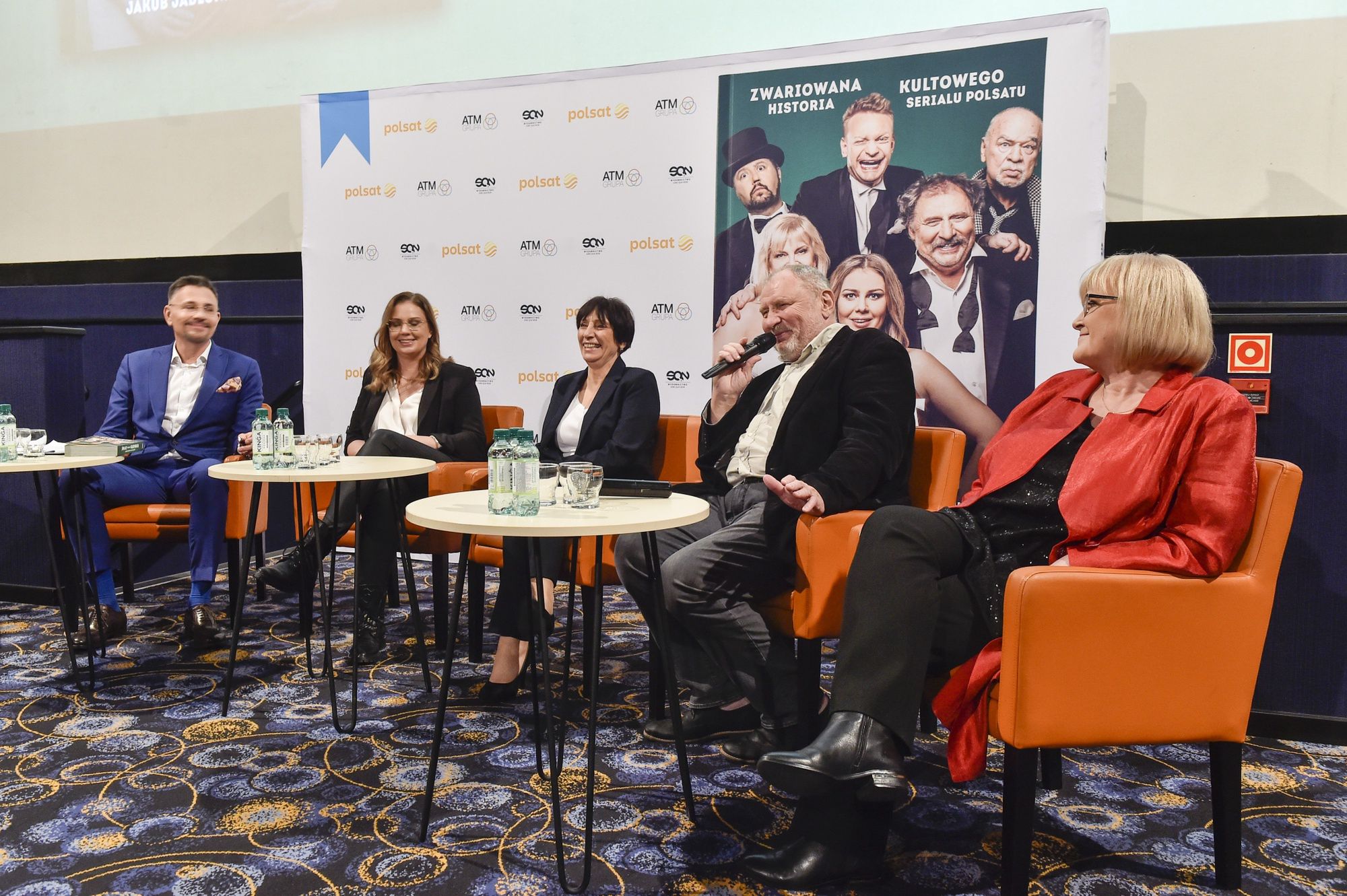 Krzysztof Ibisz, Barbara Mularczyk, Andrzej Grabowski i Marzena Kipiel-Sztuka