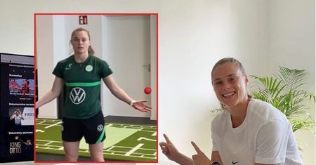Ewa Pajor jak Lewandowski. Krótki filmik robi ogromne wrażenie