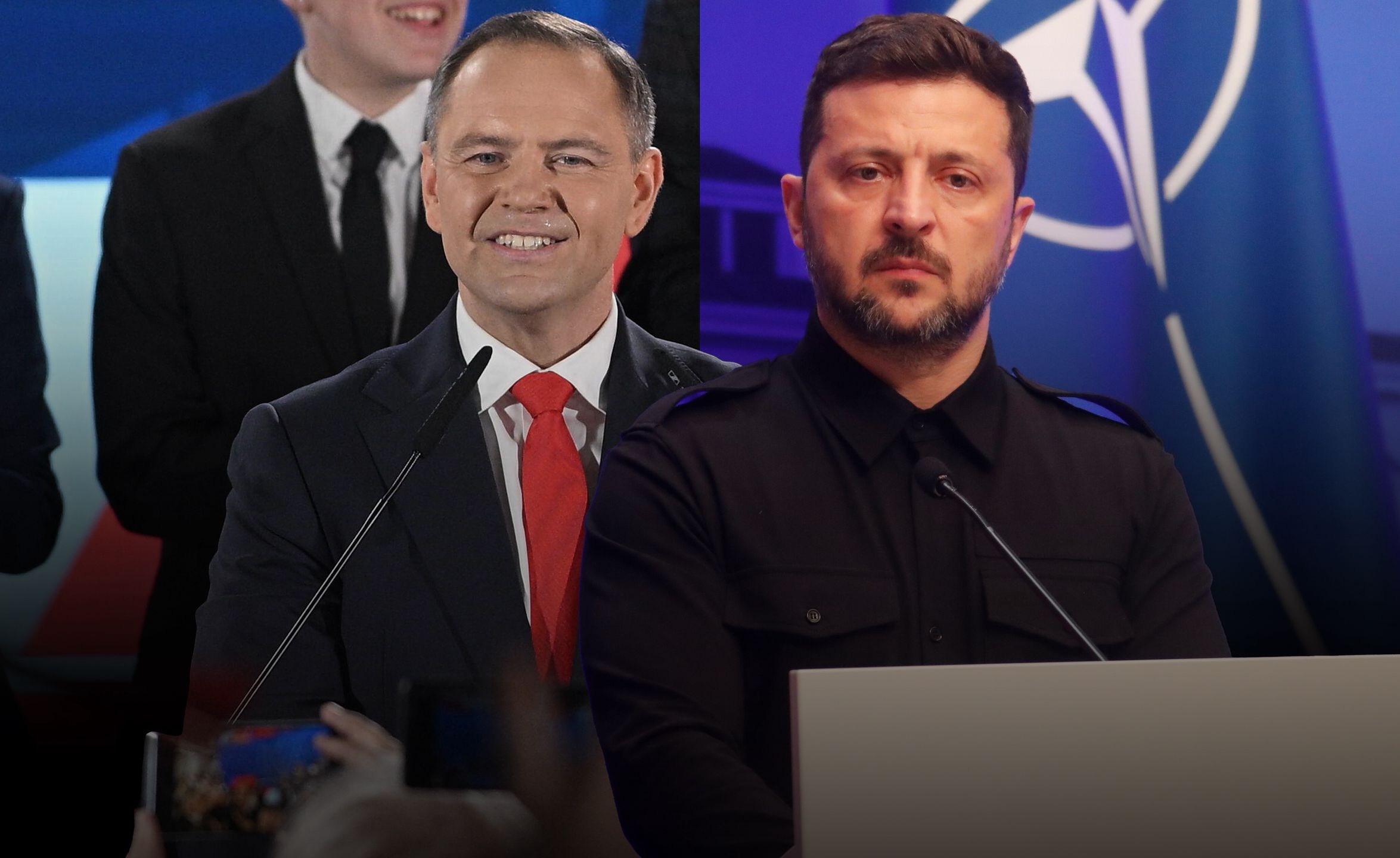Wołodymyr Zełenski pogratulował Karolowi Nawrockiemu wygranej w 