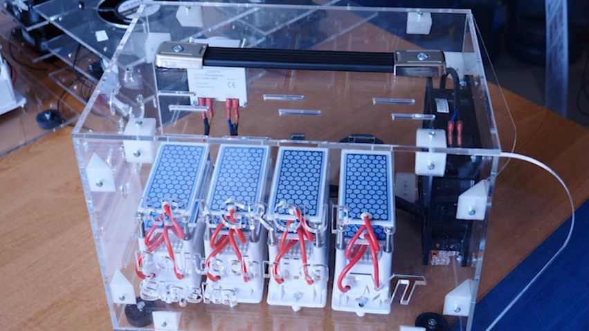 Ozonator z Politechniki Śląskiej wyróżnia się szybkością działania.