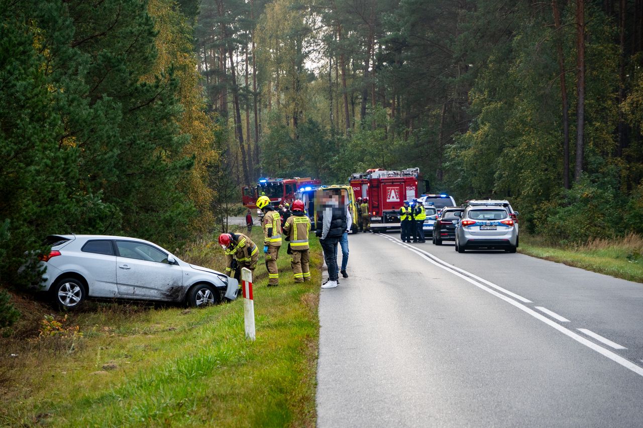 Tragiczny wypadek na drodze Piła - Kaczory. 