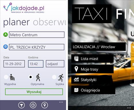 jakdojade.pl i Taxi Finder