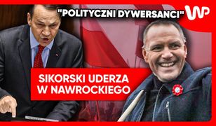 Sikorski w Sejmie do Nawrockiego: Nasz rząd na Polexit nie pozwoli