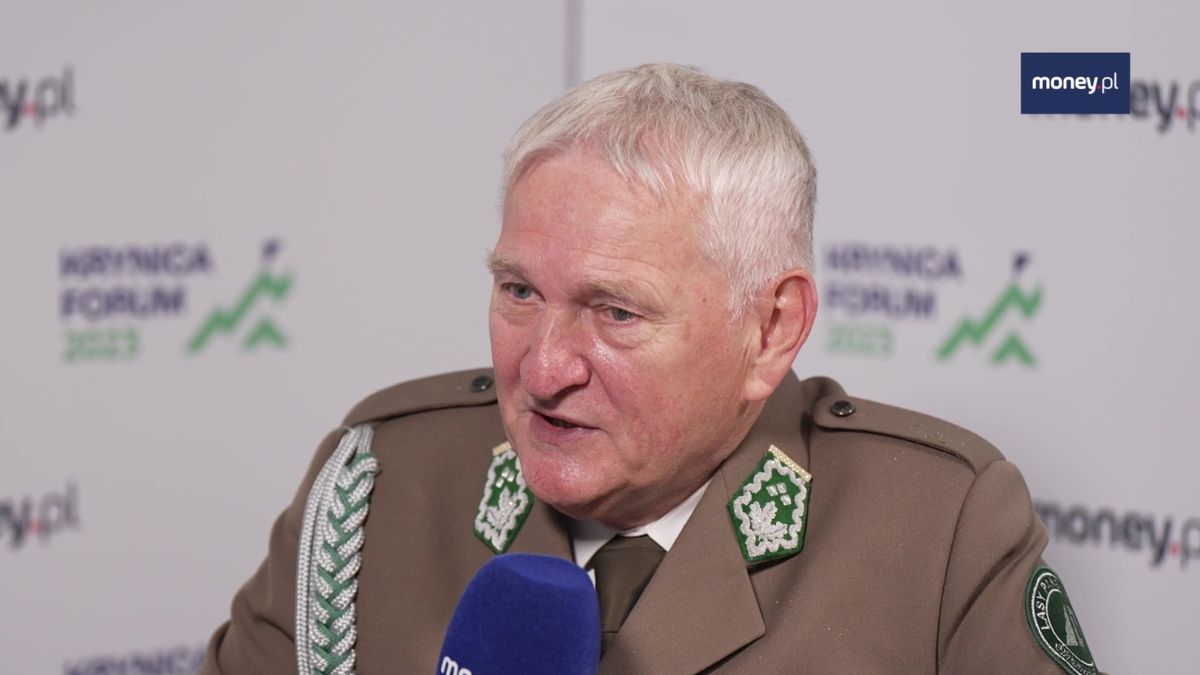 Dyrektor generalny Lasów Państwowych Józef Kubica