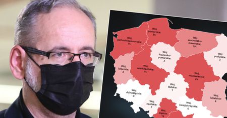 Delta już w Polsce. Tylko trzy regiony nie mają nowych zakażeń