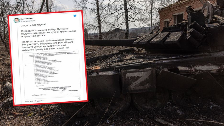 Tego potrzebują rosyjscy żołnierze. Jest lista