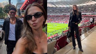Anna Lewandowska cała na czarno KIBICUJE Robertowi na meczu Polska kontra Bośnia i Hercegowina. Żona na medal? (FOTO)