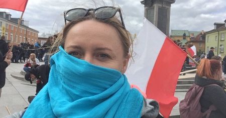 Uczestniczka strajku przedsiębiorców: "Czuję ogromny stres, jestem zastraszona"